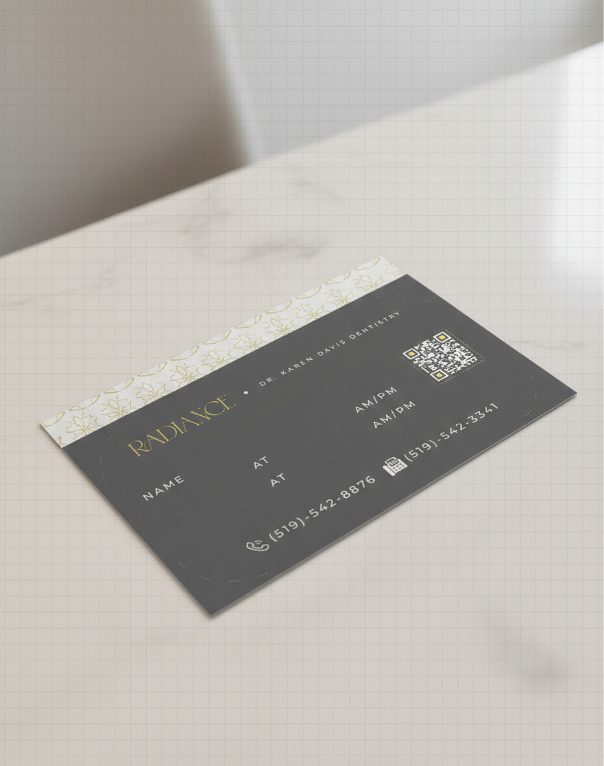 Radiance Visiting Card
